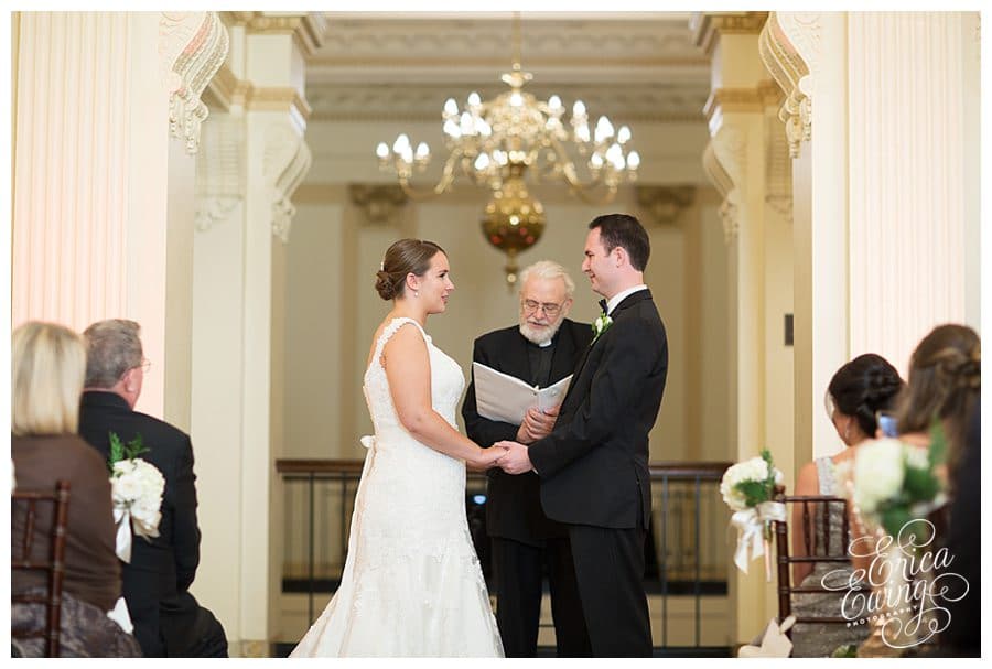 Providence Public Library wedding ceremony is an elegant wedding venue in Rhode Island.