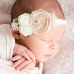 sweet newborn baby girl by Bolton MA photographers