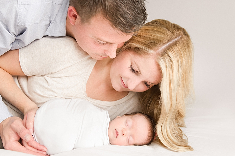 newborn photography session at the Ewings studio in bolton ma