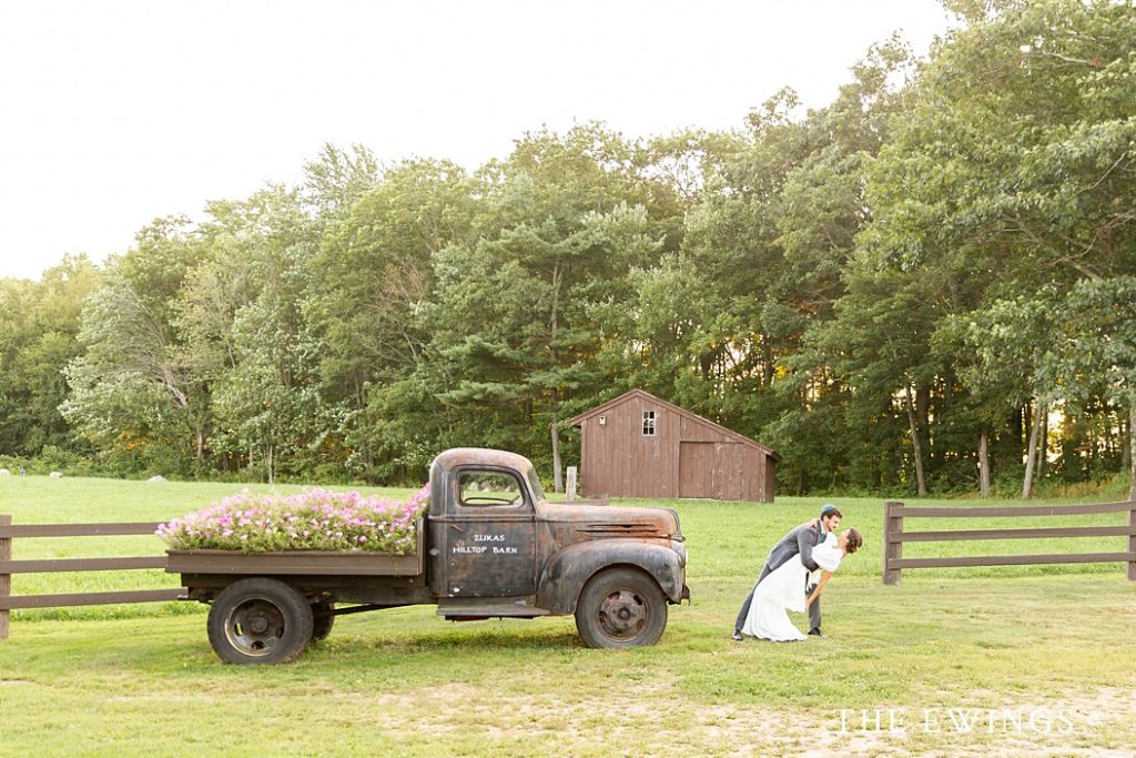 Zukas Hilltop Barn is one of the most beautiful wedding venues in Massachusetts.