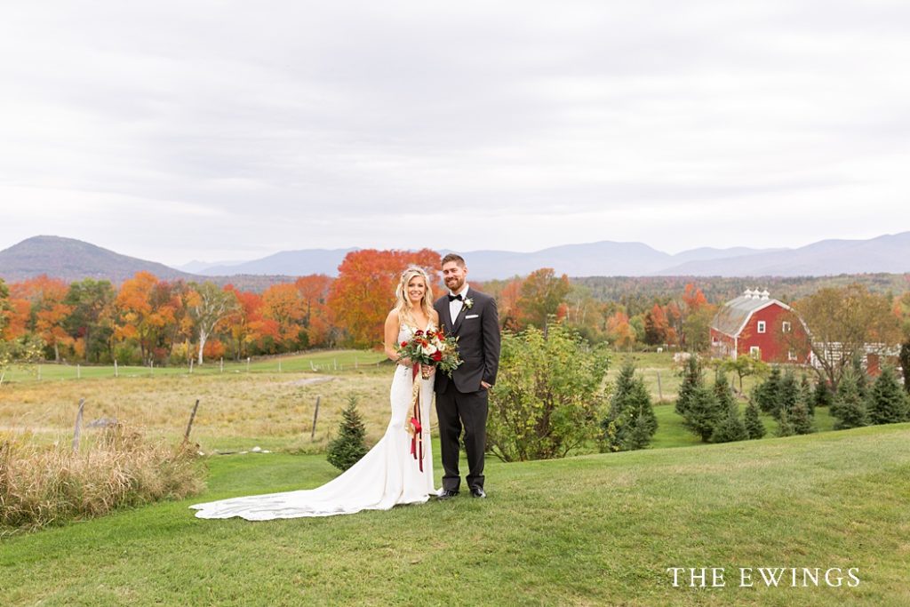 Light and airy wedding photography at Mountain View Grand Hotel in NH White Mountains.