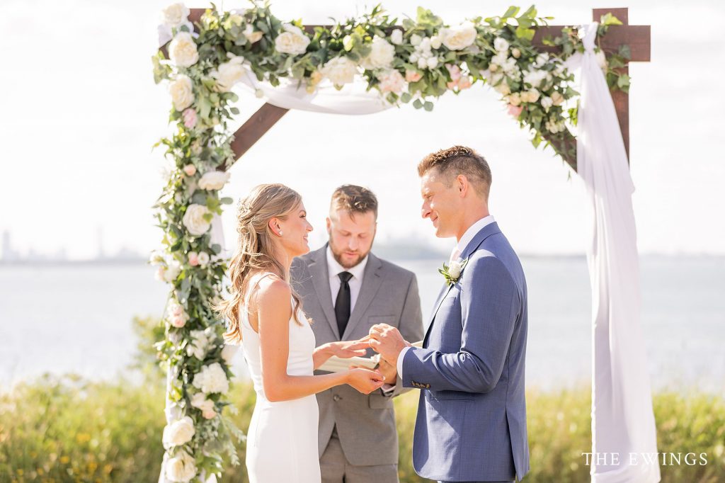 Who knew Quincy had such a gorgeous oceanfront wedding location for an intimate wedding?