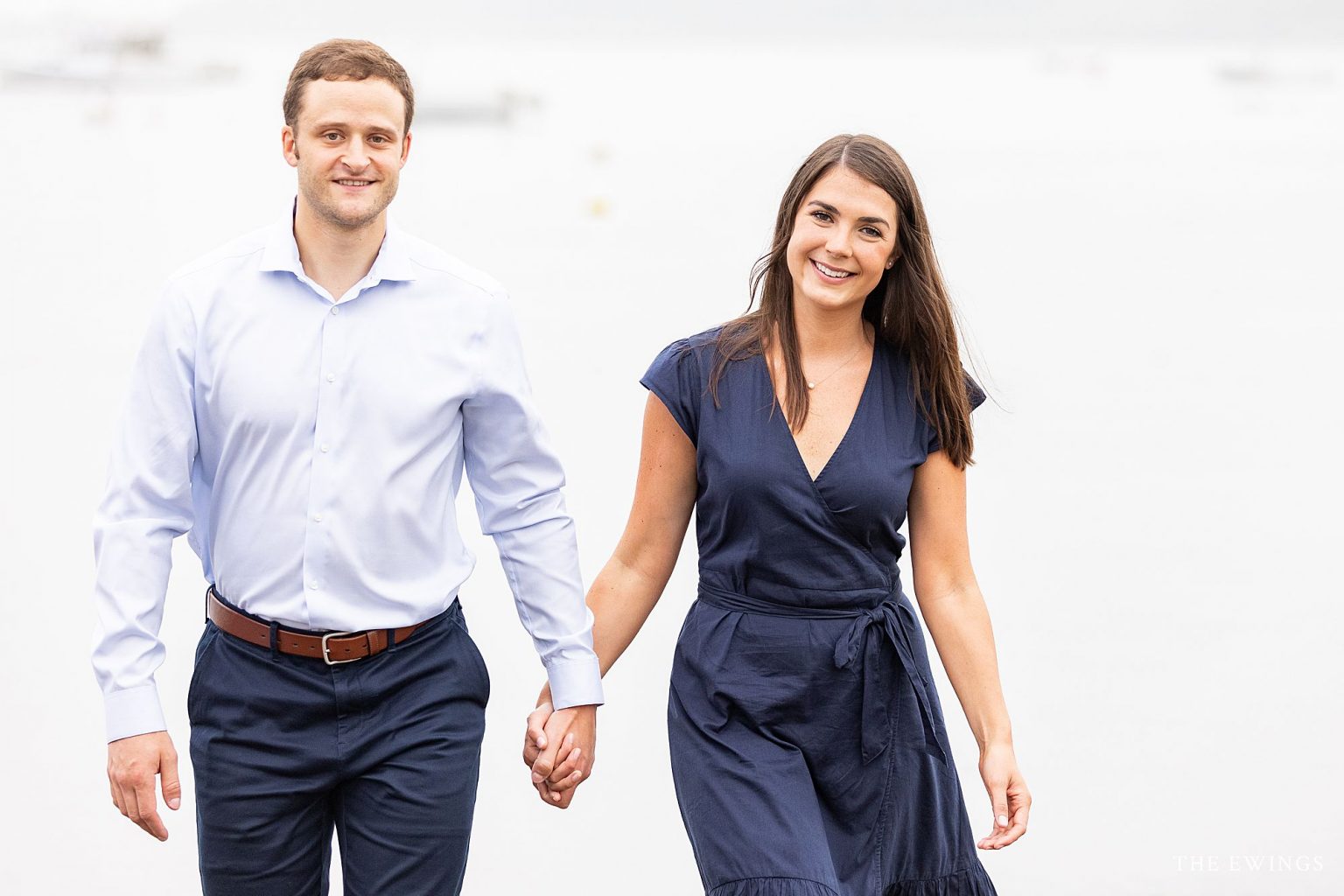 Victoria + Matt's Portland Engagement Session Bolton MA Wedding