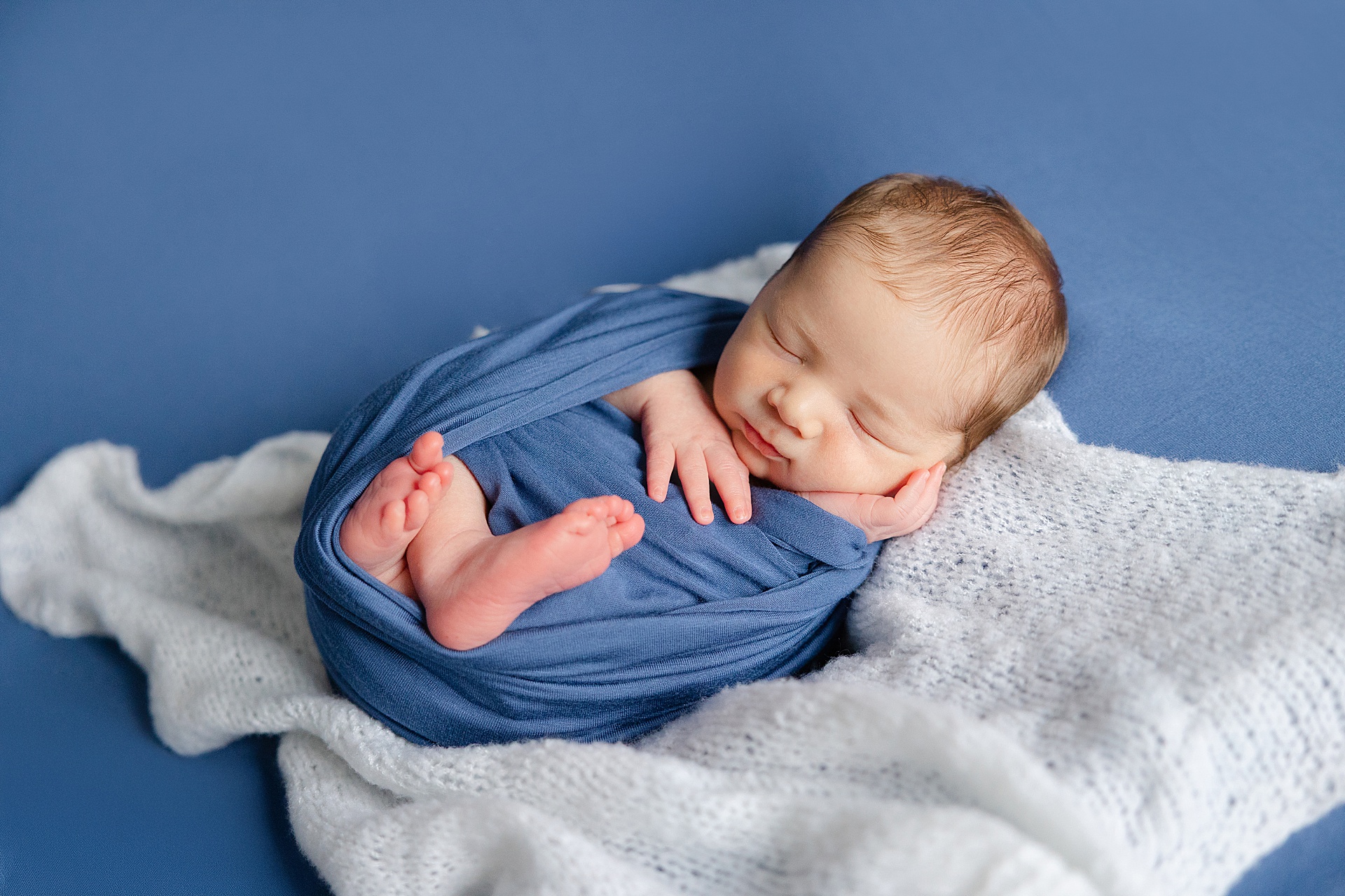in-home newborn session with the best worcester ma newborn photographer, erica ewing