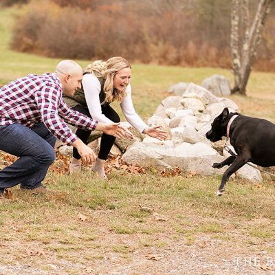 Engagement session pictures with dog inspiration!
