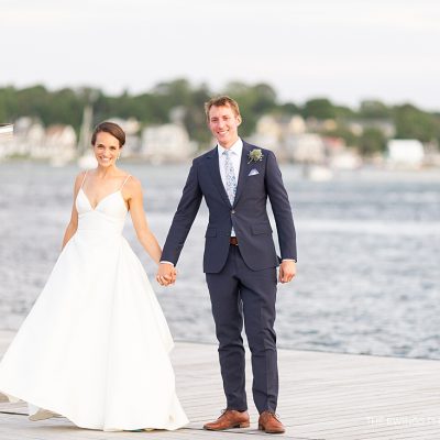 This was an oceanfront wedding venue in Gloucester MA, the Annisquam Yacht Club wedding.