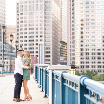 The Seaport Boston is the best area for engagement pictures, with both city and building backdrops and also the waterfront and Boston Harbor.