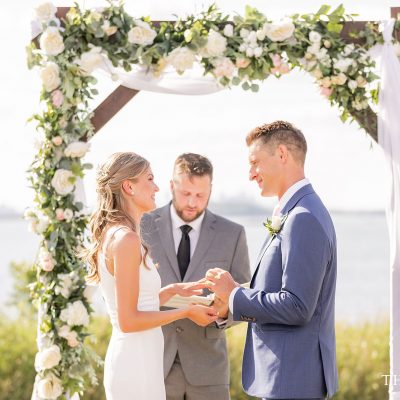 Who knew Quincy had such a gorgeous oceanfront wedding location for an intimate wedding?